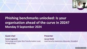 SASIG Webinar - Phishing benchmarks unlocked: Is your organisation ahead of the curve in 2024? 2024-09-09 10:00:18