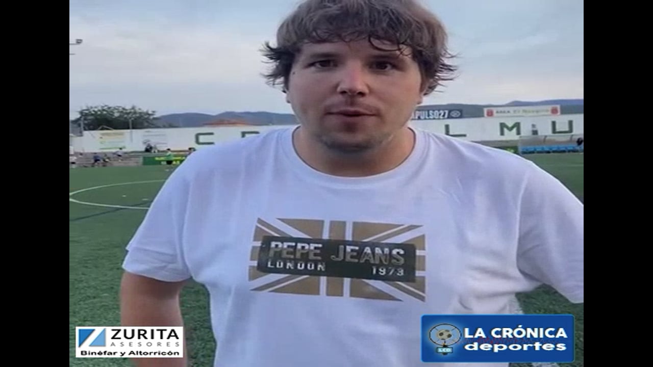 LUIS ARCAS (Entrenador Binéfar) CD La Almunia 1-2 CD Binéfar / Jor. 1 / Tercera Rfef