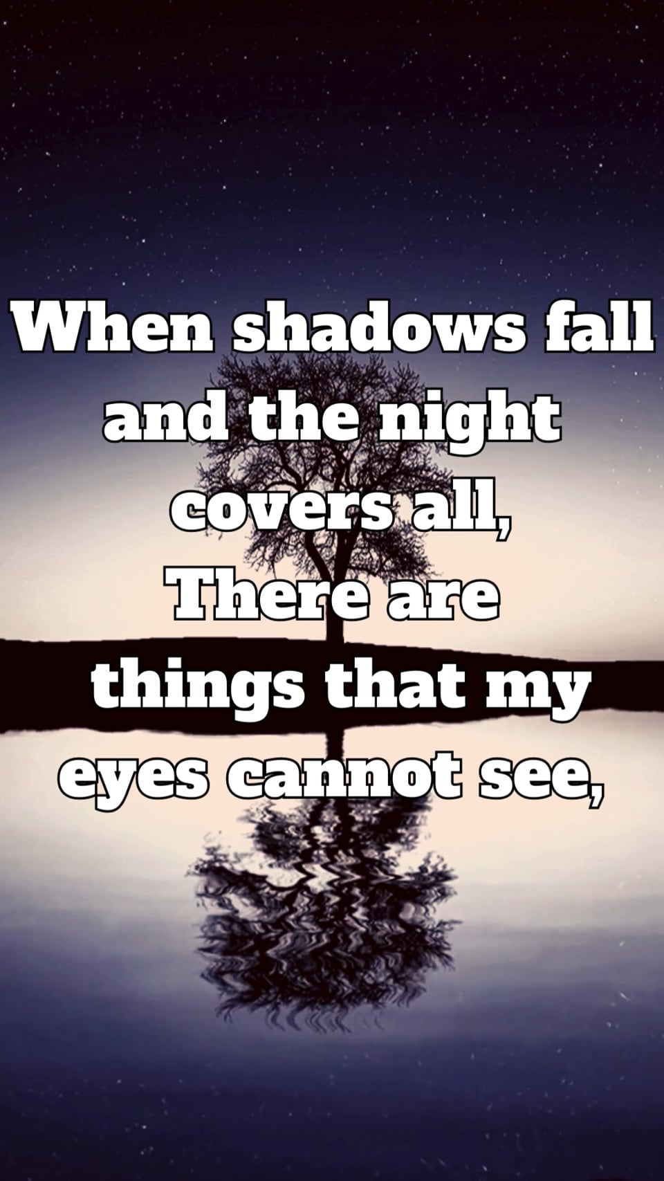 How Can I Fear?