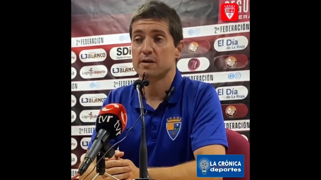 UNAI MENDIA (Entrenador Teruel) SD Logroñés 1-1 CD Teruel / Jor. 2 - Segunda Rfef / Gr 2