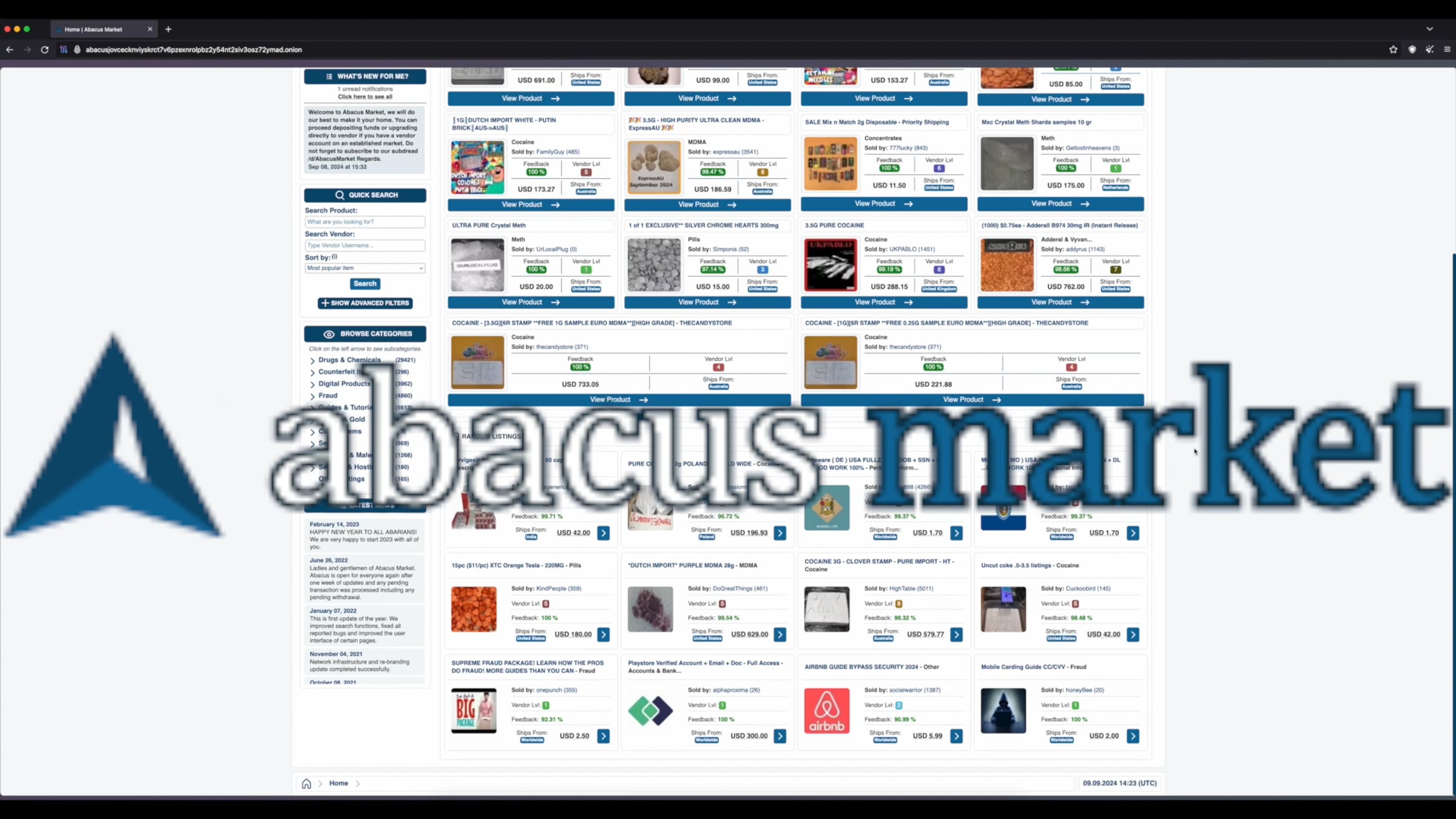 How to access abacus market tor browser guide
