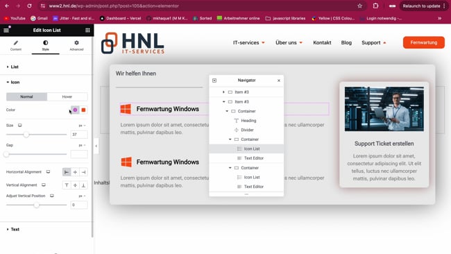 Mega Menu anpassen 2