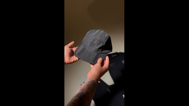 BONÉ FIVE PANEL BULKING PRETO