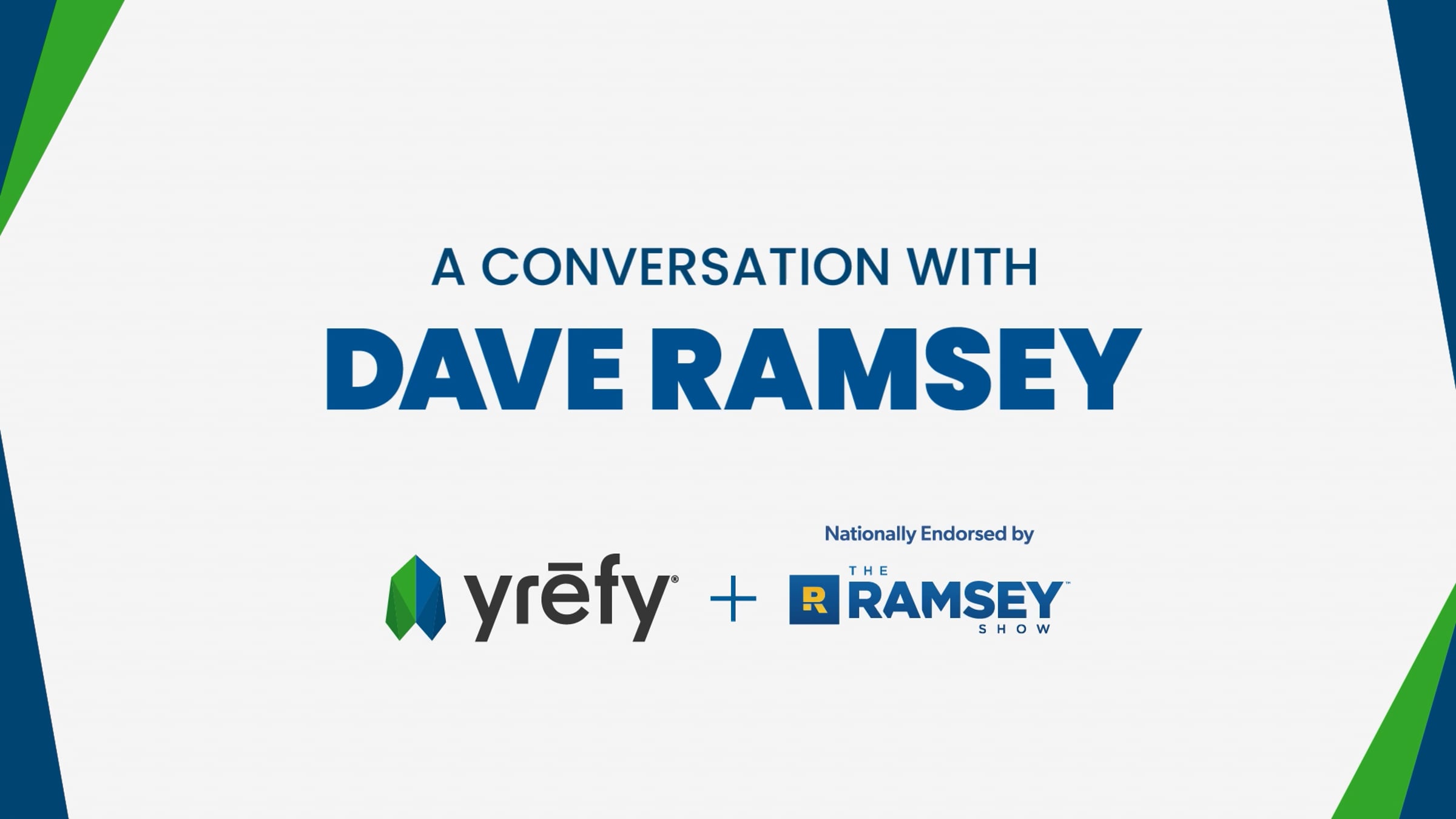 Yrefy s laine schoneberger sits down with dave ramsey