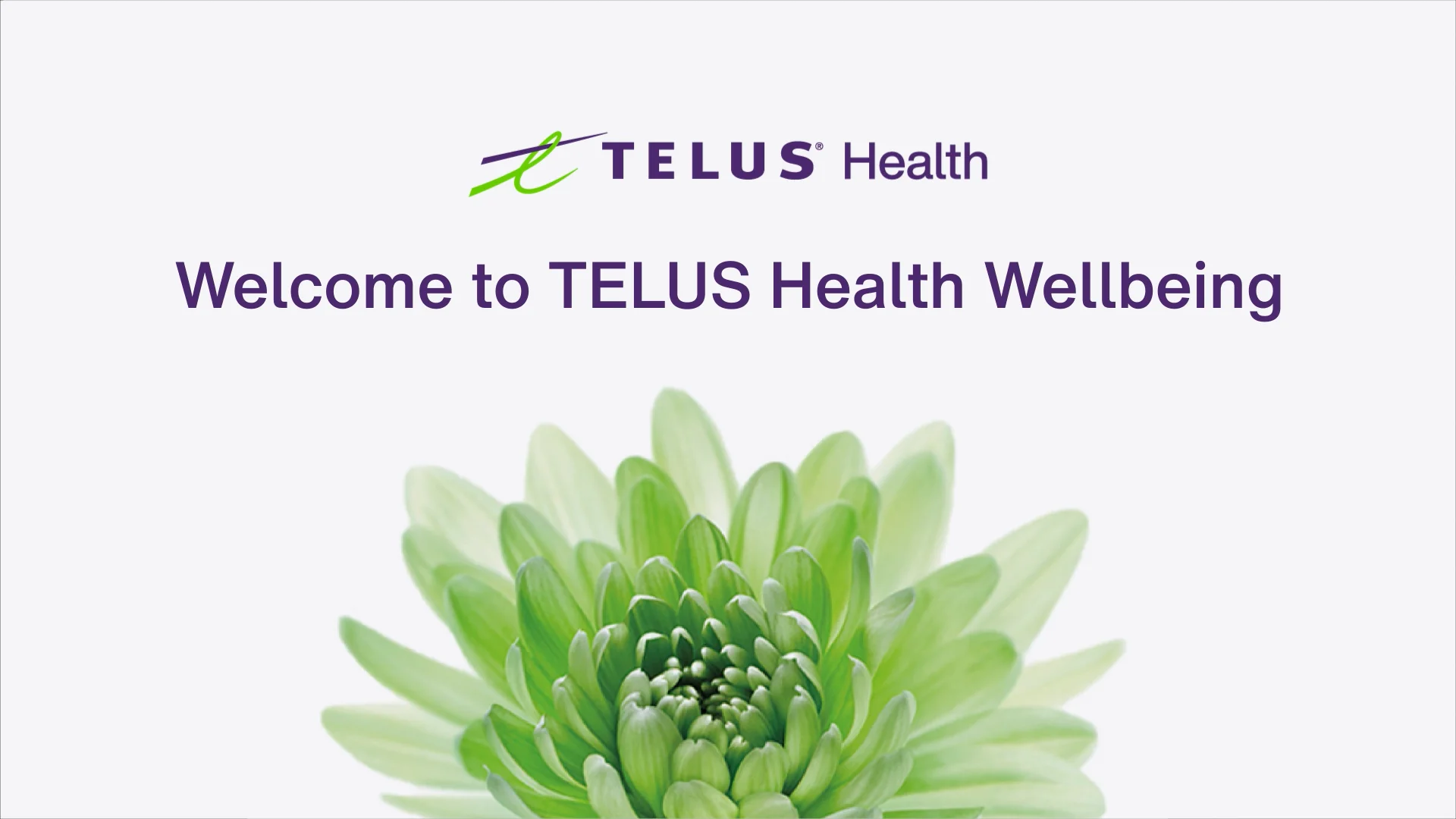 TELUS Health Wellbeing Product Overview