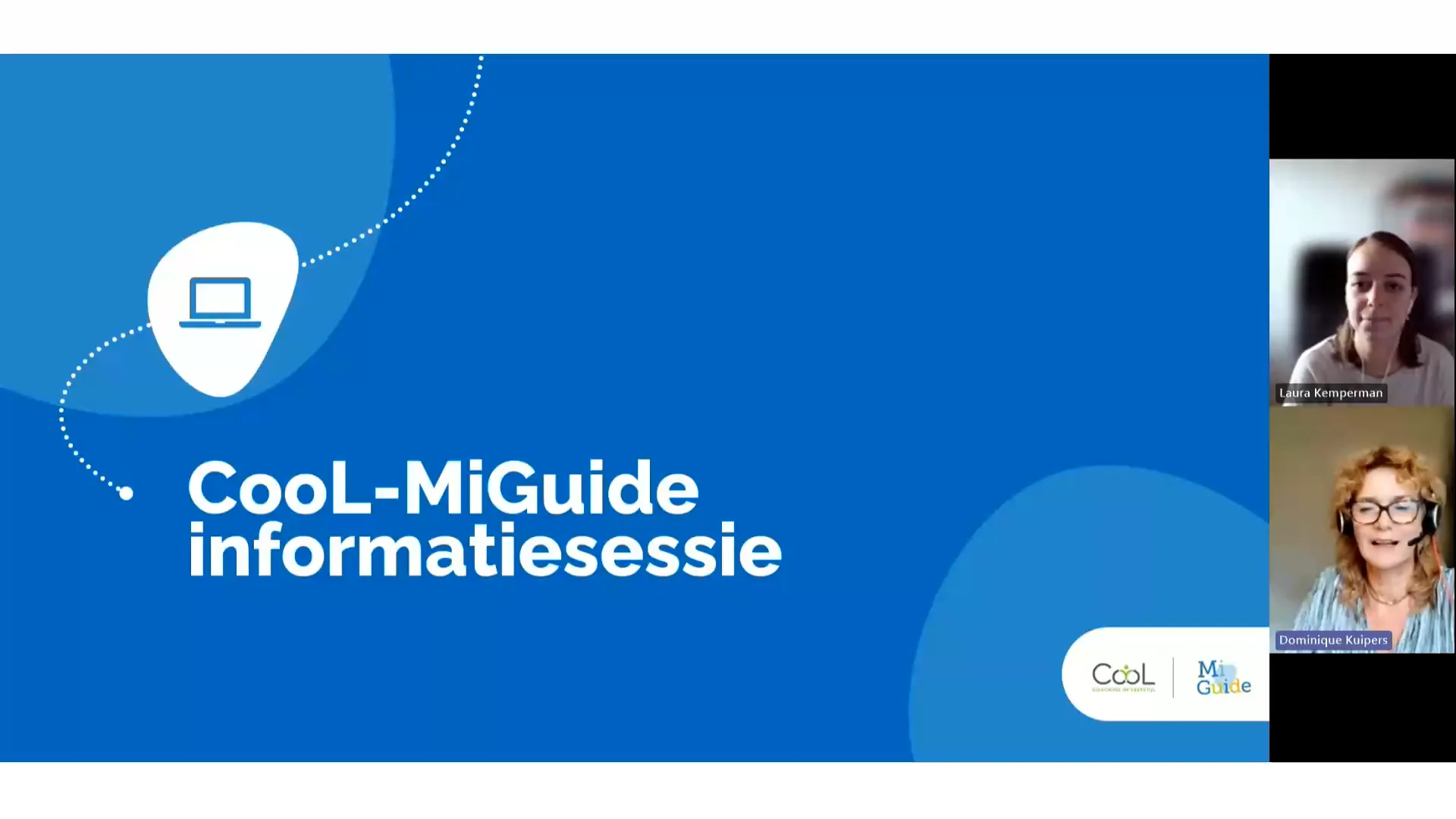 Opname informatiesessie CooL-MiGuide