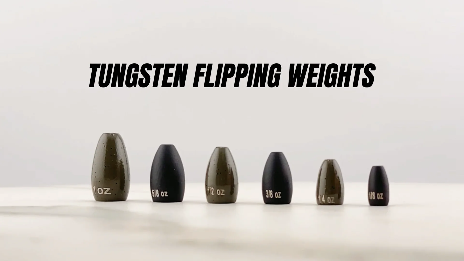 Departure Outdoors Tungsten Flipping Weights Pack — Discount
