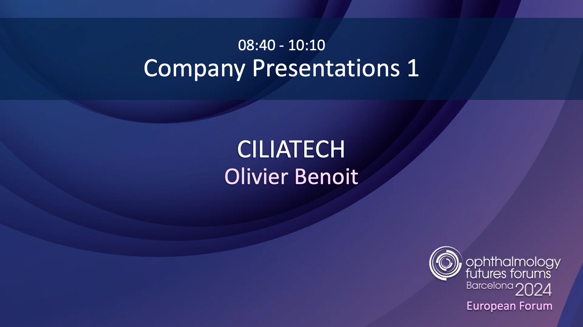 Ciliatech Olivier Benoit