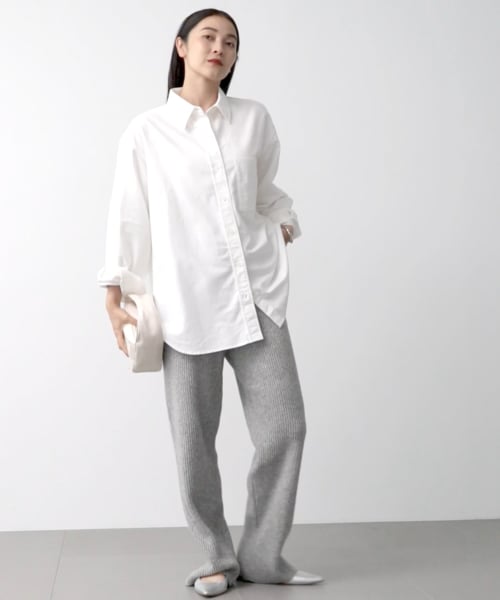 ELE STOLYOF/エレ ストリオフ】Wool pile Reversible Knit