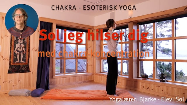 Sol jeg hilser dig m/ chakra-koncentration s. 36