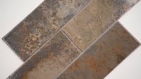 Marza Rust 4X12 Glossy Ceramic Subway Tile