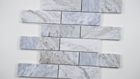 Capri Blue 2x6 Honed Marble Subway Tile
