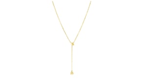 10kt Yellow Gold Lariat-Style Necklace