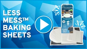 LESS MESS™ BAKING SHEETS | Pre-Cut Parchment Paper