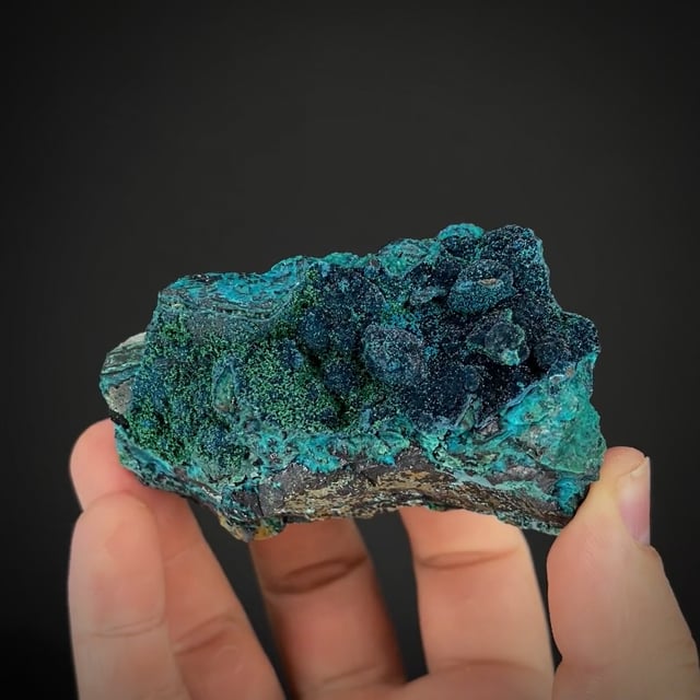 Cornetite with Malachite