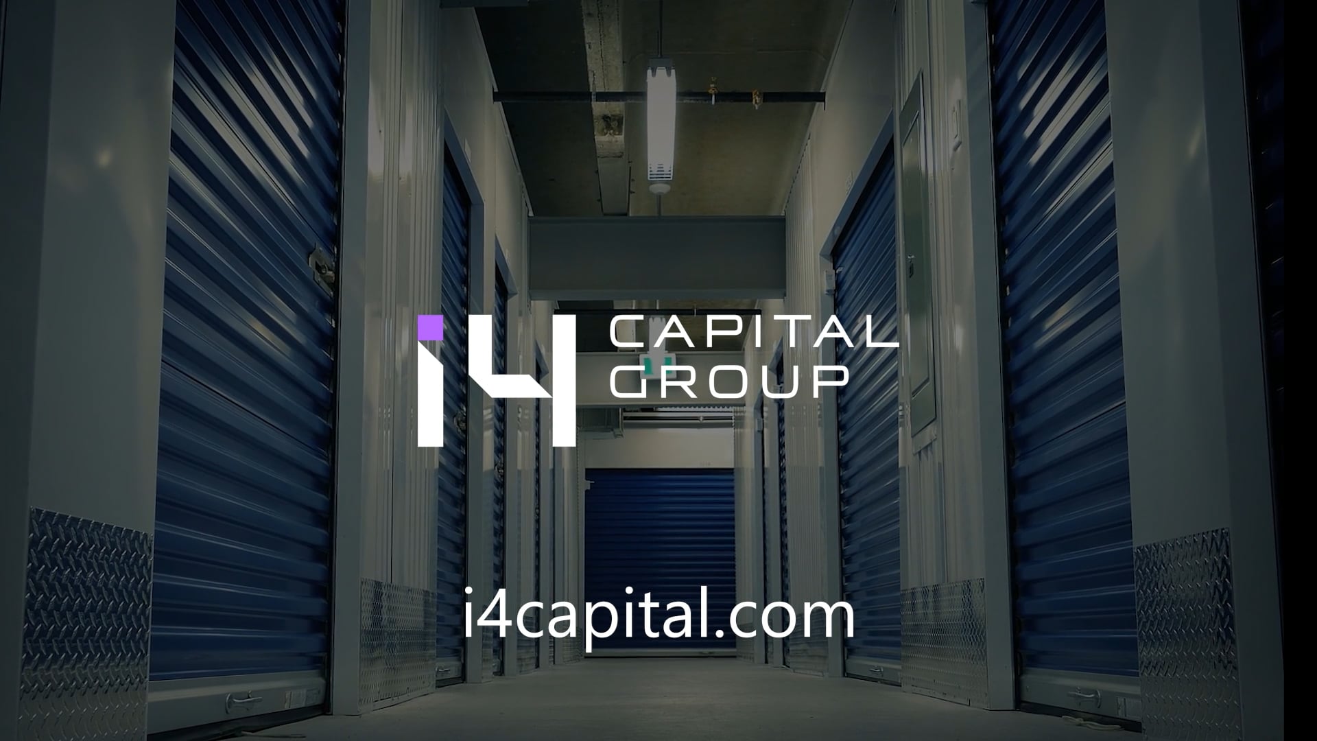 Promo video for i4 Capital Group Self Storage Facility