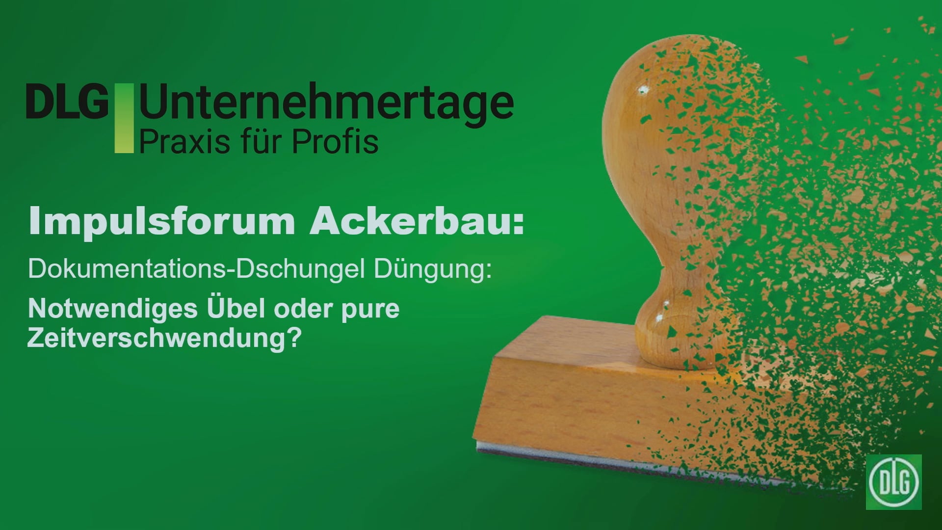 DLG-Unternehmertage 2024: Dokumentations-Dschungel Düngung