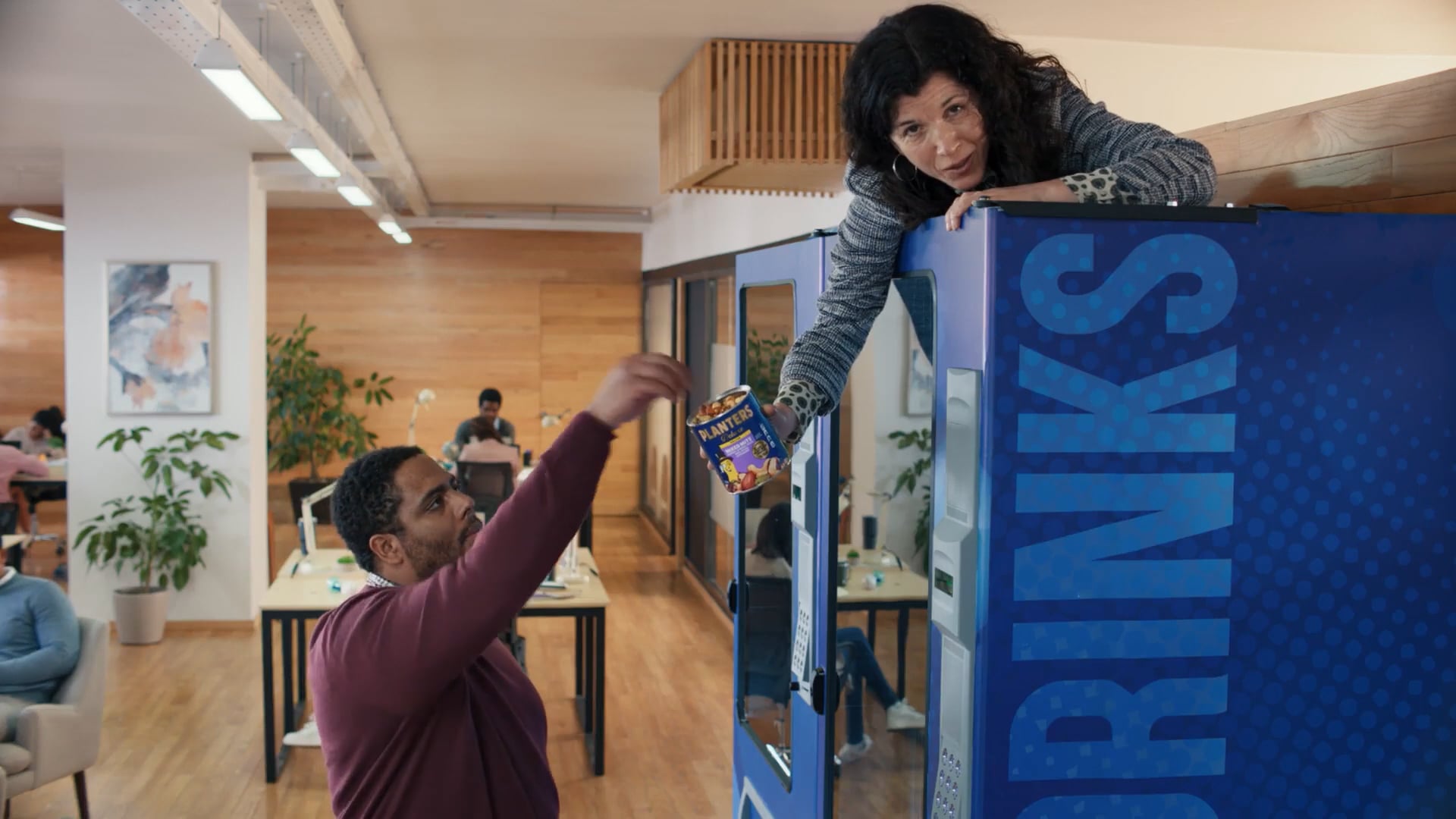 Vending Machine video thumbnail for Planters - Ahhh, Nuts