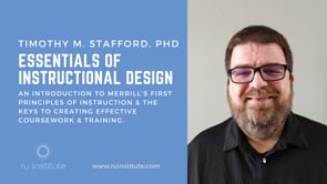 Essentials of ID: Film VI - Evaluations