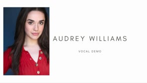 Audrey Williams Vocal Demo 1.2024