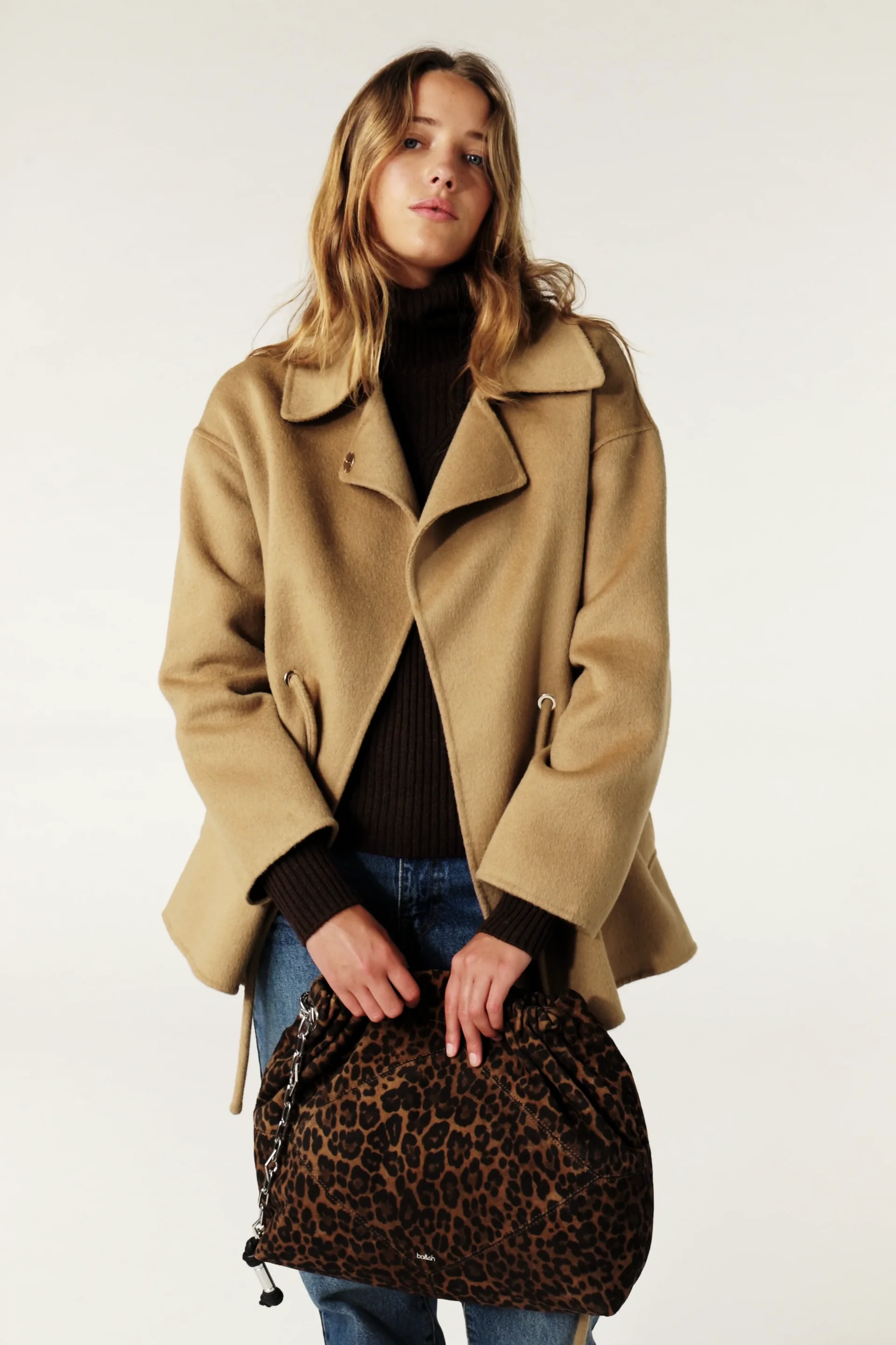 【babylclub】 Leopard logo enamel bag ●送料・関税込● Bee Leather Bag With Gold Chain – Sara Campbell