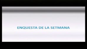 Enquesta Canal 10 de la setmana del 5 de setembre