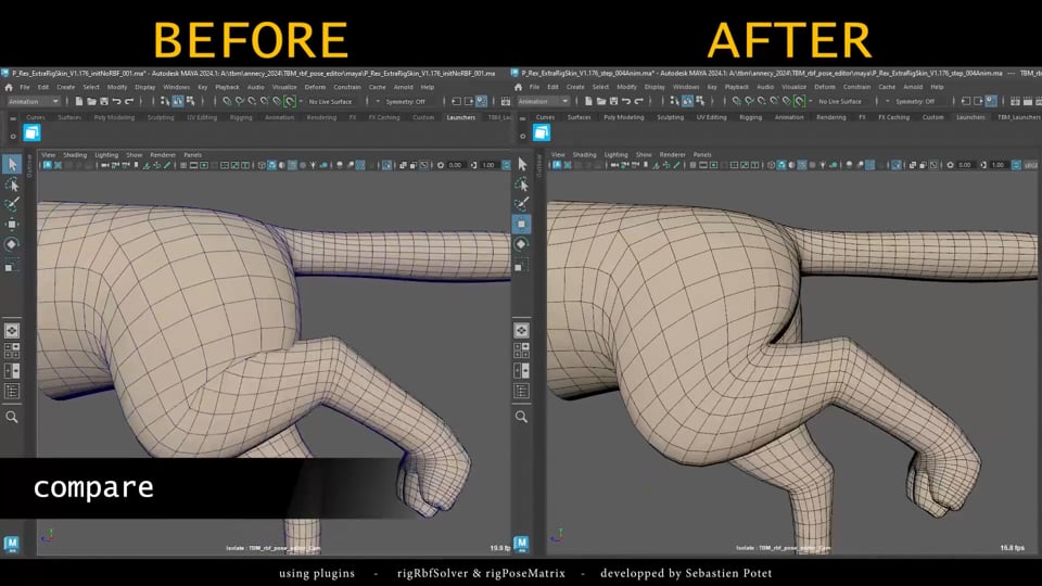 TBM RBF Pose Editor