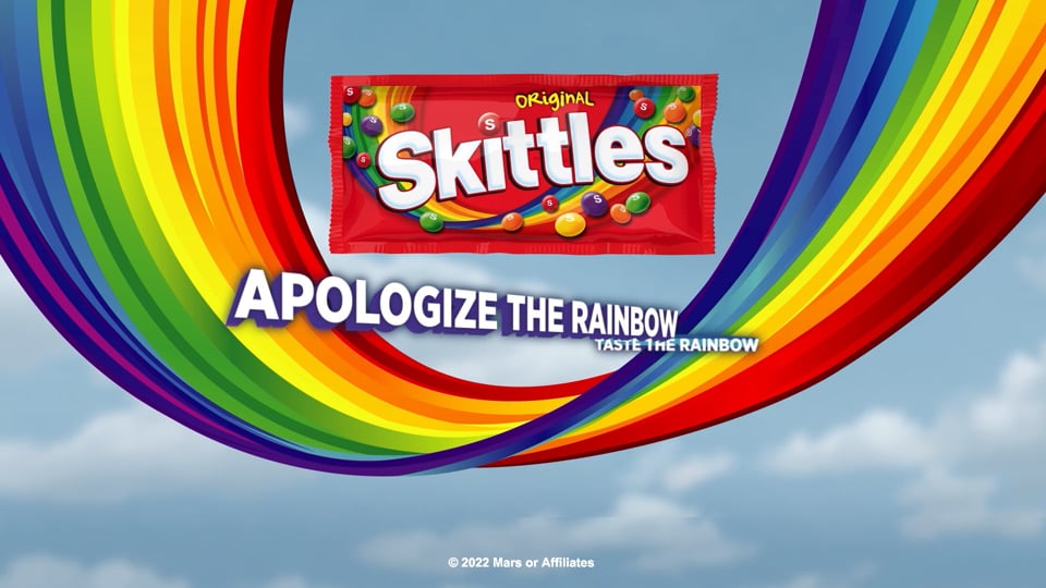 Skittles, "Apologize the Rainbow" Case study