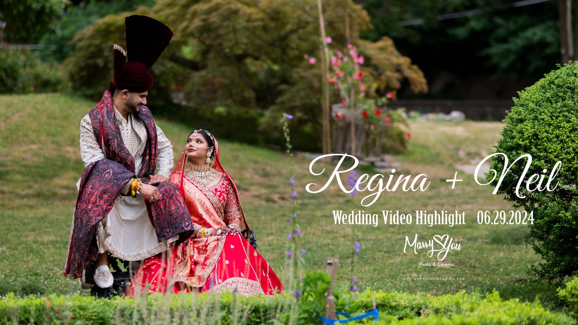 06.29.2024 Regina & Neil wedding highlight video
