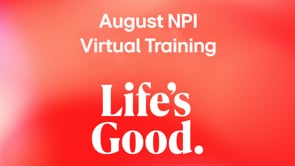 LG HA National Training – NPI August 2024
