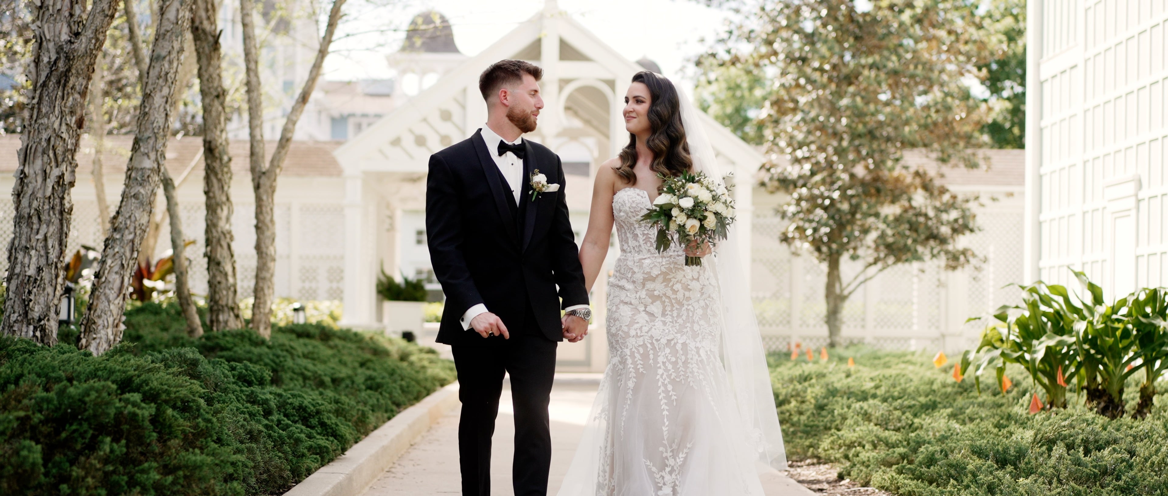 Video thumbnail for Coolest Spaceship Earth Wedding at Epcot | Maddie & Lou