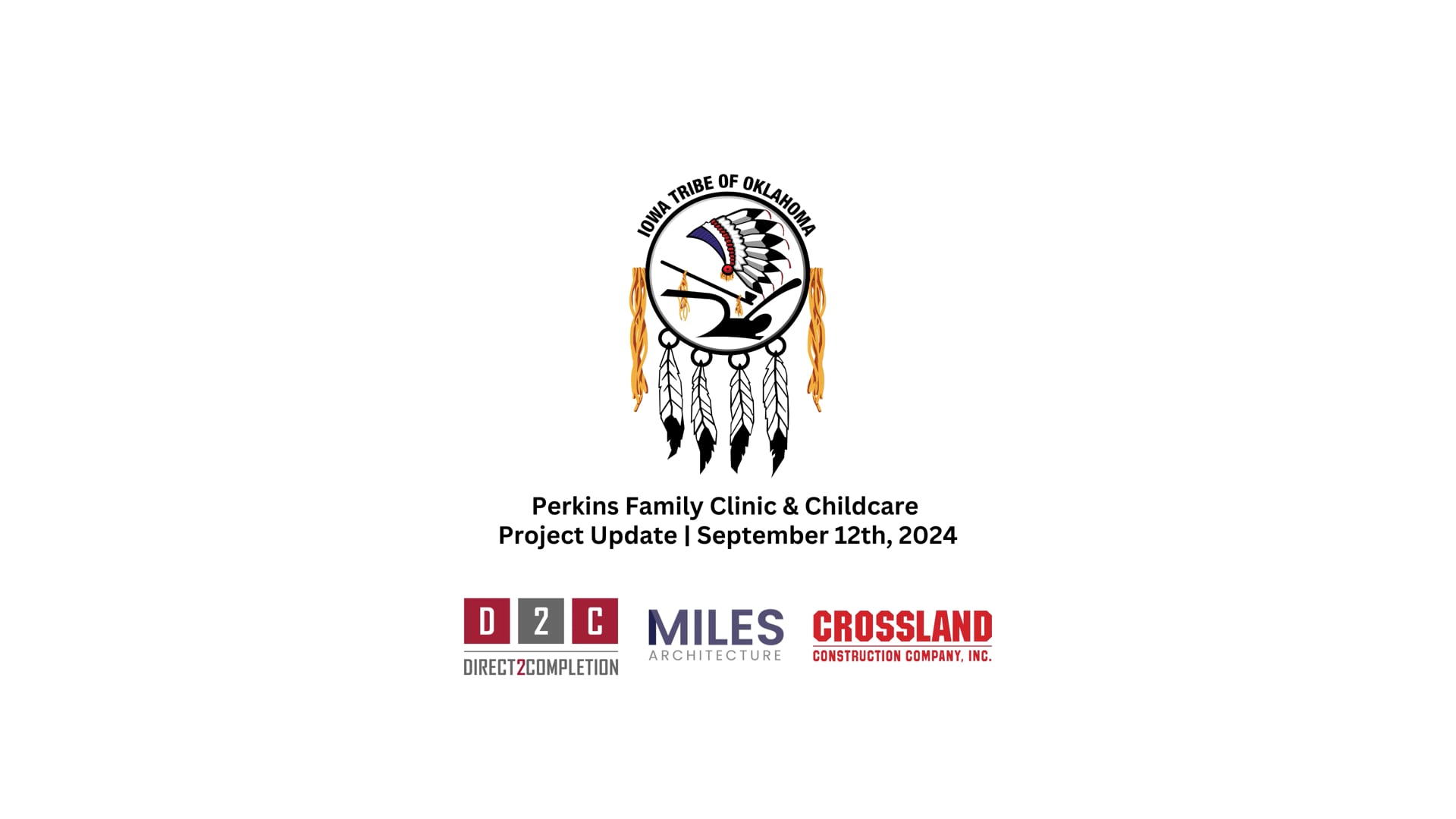 Iowa Tribe - Perkins Clinic & Childcare - Project Progress - 9-12-24