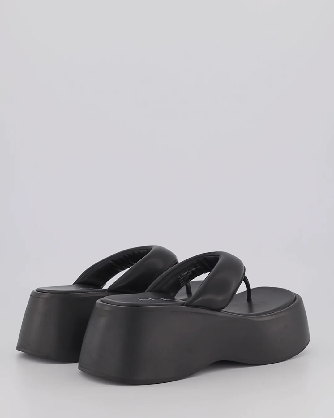 新品 Plage CAMINANDO SP THONG PLATFORM 36 New Women Wedge Platform Thong Sandals Beach Clip Toe Shoes