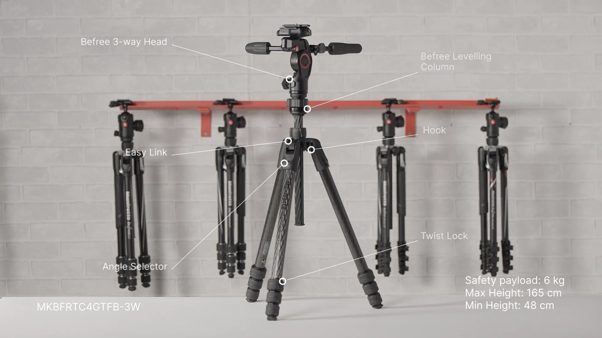 Manfrotto - {ALT} Manfrotto befreeアドバンス三脚 MKBFRL Manfrotto Befree Advanced Travel Aluminum Tripod MKBFRLA-BHUS