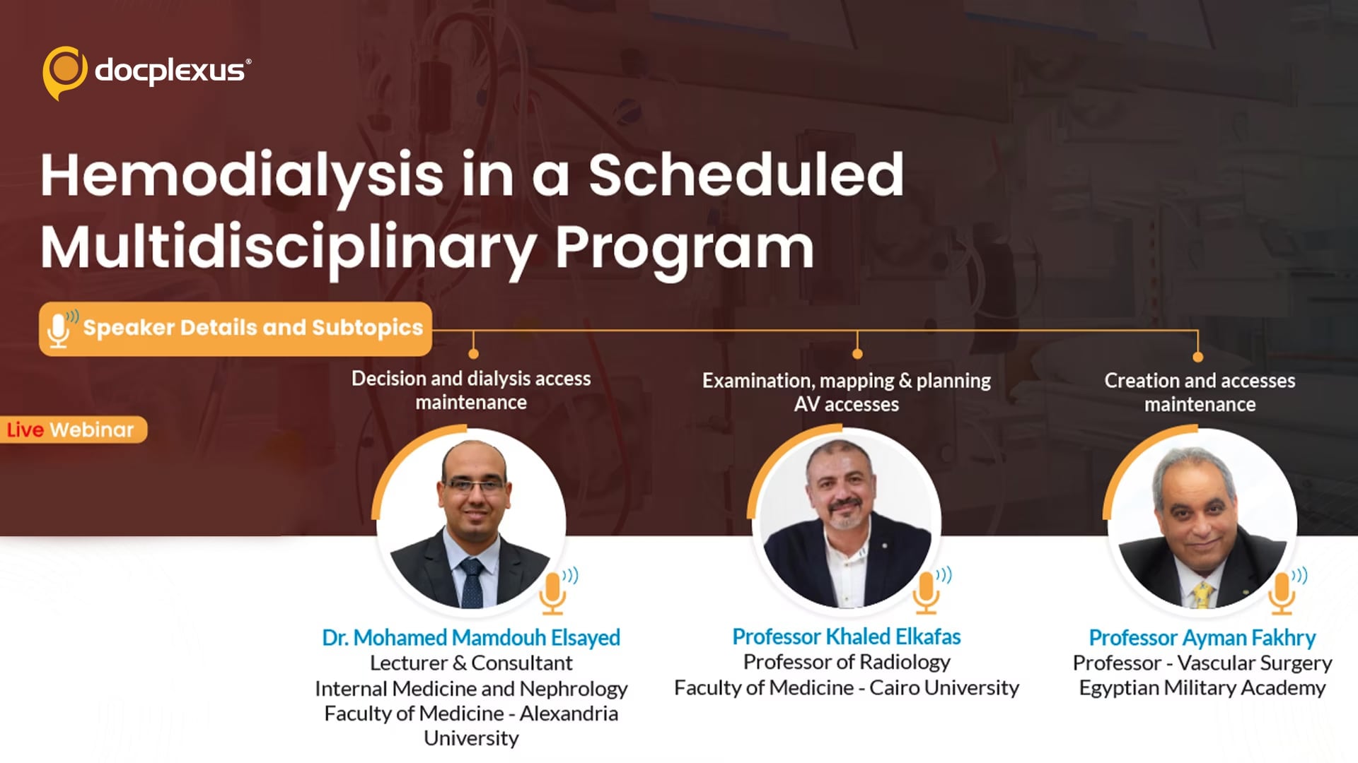 Hemodialysis in a Scheduled Multidisciplinary Program