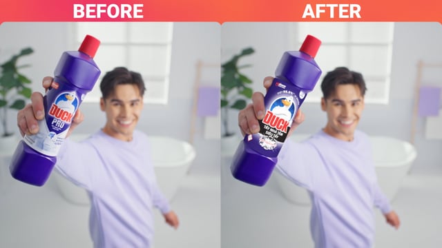 Bottle Label change VFX Showreel