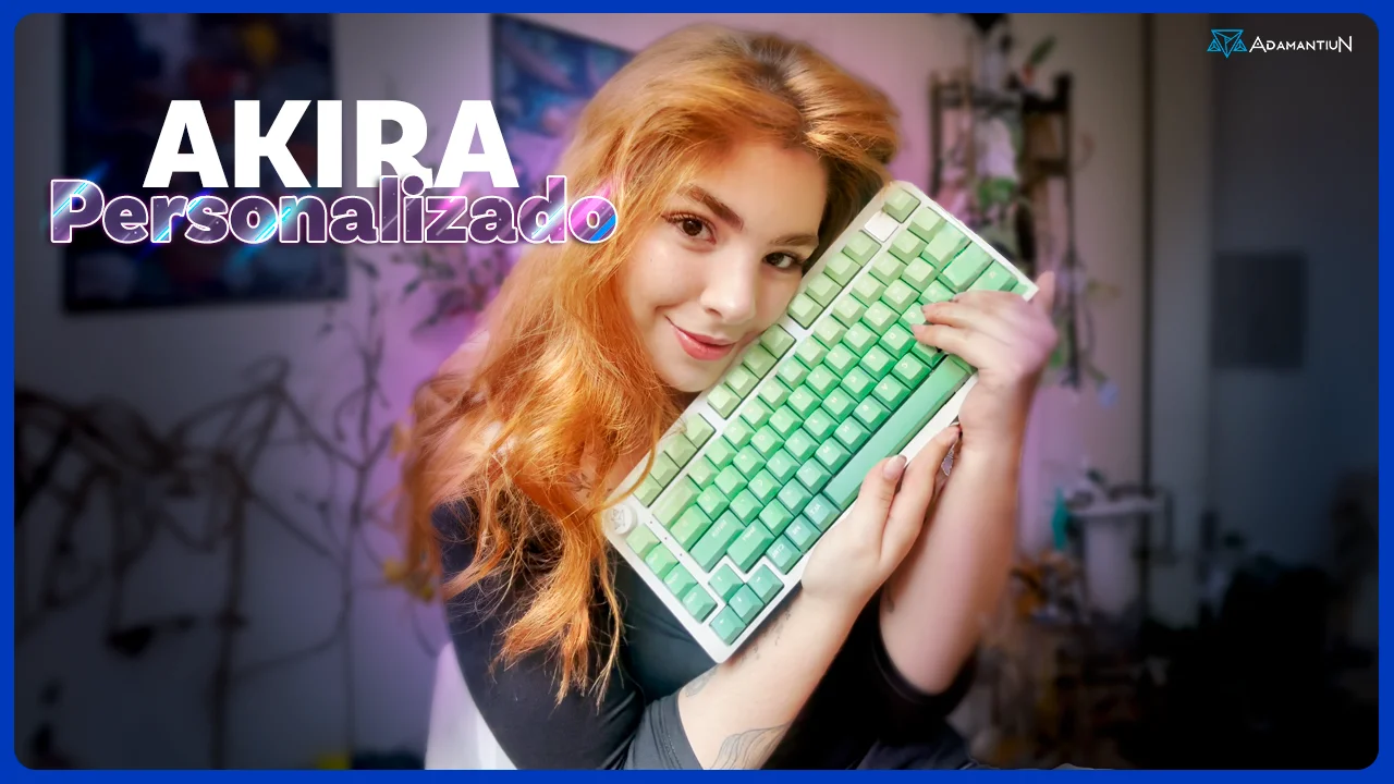 Teclado Mecânico Gamer Personalizado Akira - Adamantiun 😀