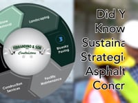 Sustainability Strategies for Asphalt and Concrete