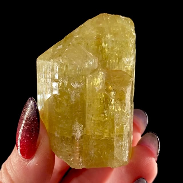 Fluorapatite (good sized crystal - classic locale)