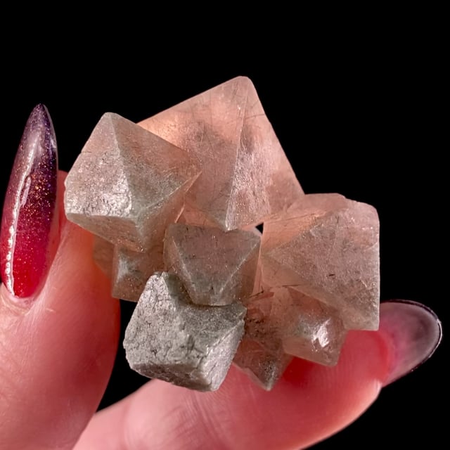 Pink Fluorite (''floater'' specimen)