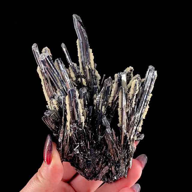 Stibnite with Dolomite