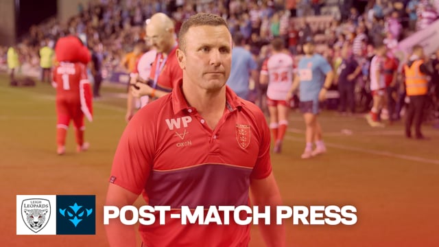 POST-MATCH PRESS: A proud Willlie Peters discusses Leigh win