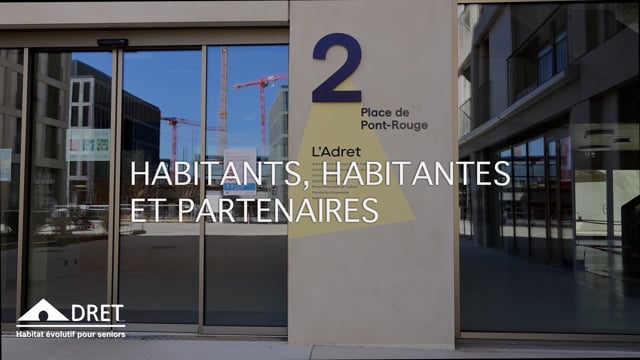 Habitat évolutif pour seniors de l'Adret - Les habitant.es et partenaires