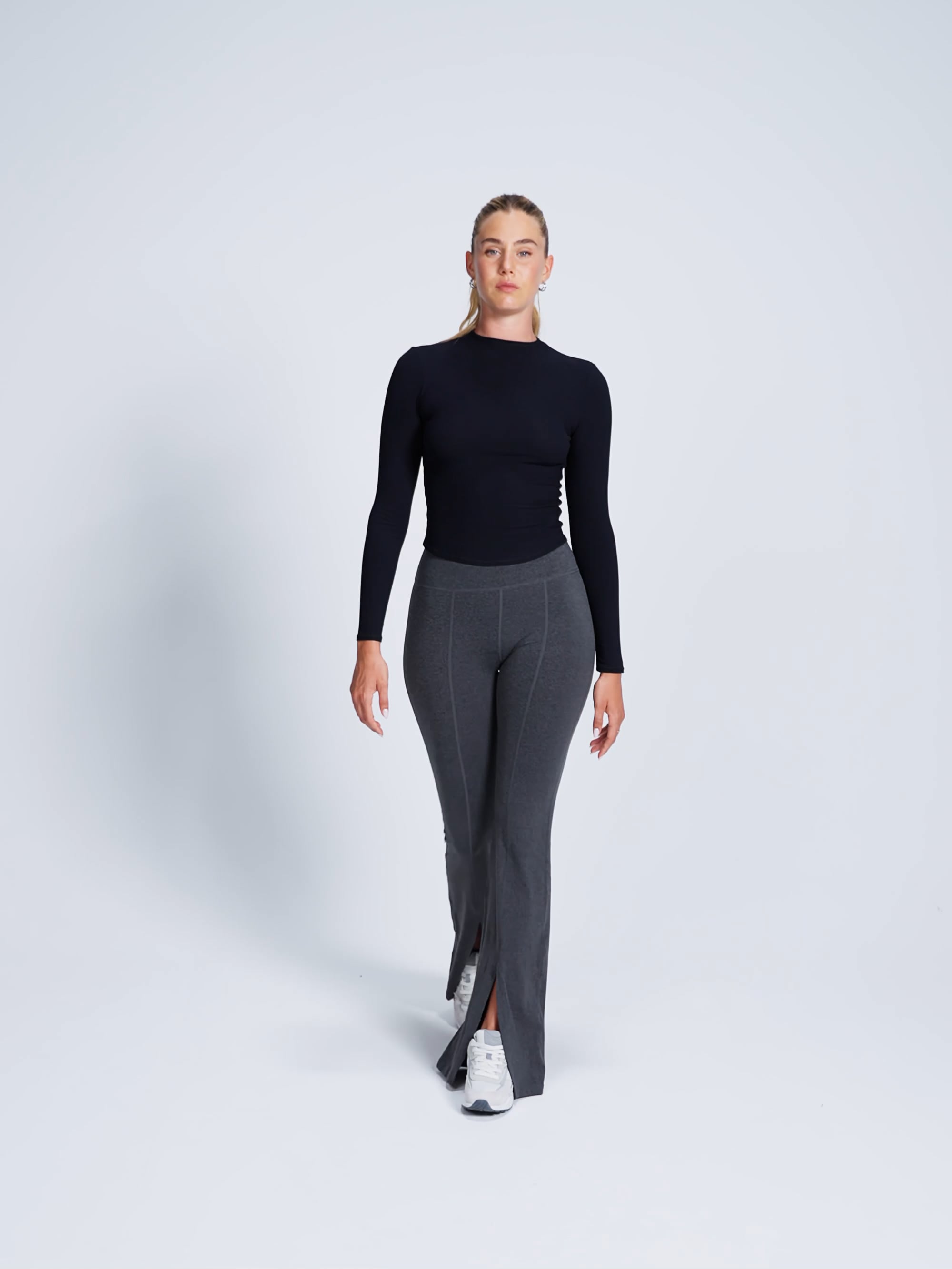 חולצה עם שרוול ארוך ריב