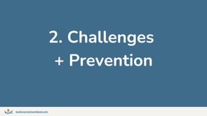 2. Challenges + Prevention