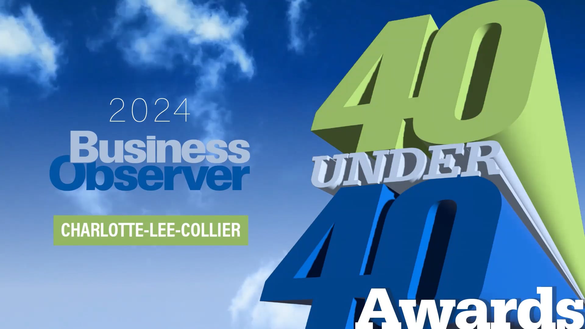 40 Under 40: Charlotte-Lee-Collier (2024)