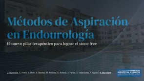 MÉTODOS DE ASPIRACIÓN EN ENDOUROLOGÍA: EL NUEVO PILAR TERAPÉUTICO PARA LOGRAR EL STONE FREE