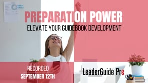 Preparation Power: Elevate Your Guidebook Development