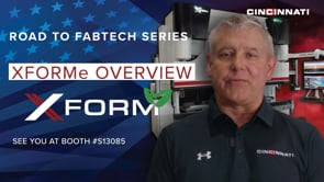 Fabtech Sneak Peek: XFORMe Press Brake