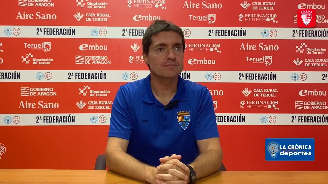 UNAI MENDIA (Entrenador Teruel) CD Teruel 0-0 UD Logroñés / Jor. 3 - Segunda Rfef / Gr 2